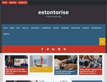 Tablet Screenshot of estontorise.com